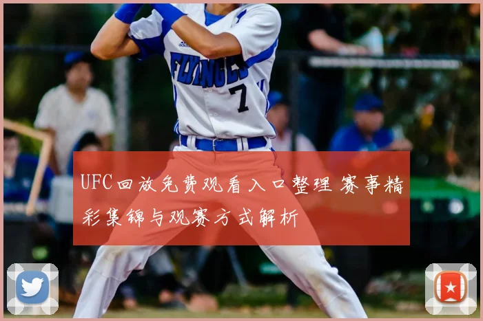 UFC回放免费观看入口整理 赛事精彩集锦与观赛方式解析